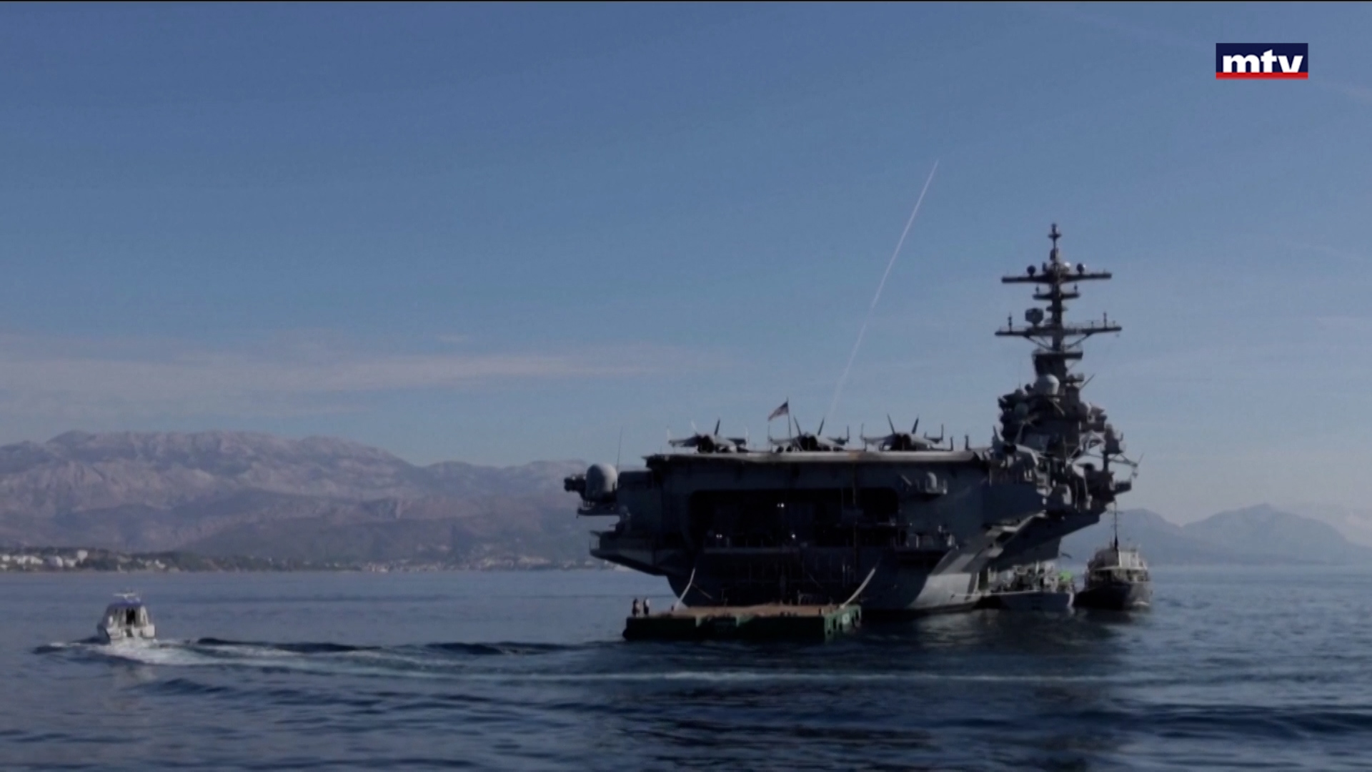 USS George Bush حاملة الطائرات