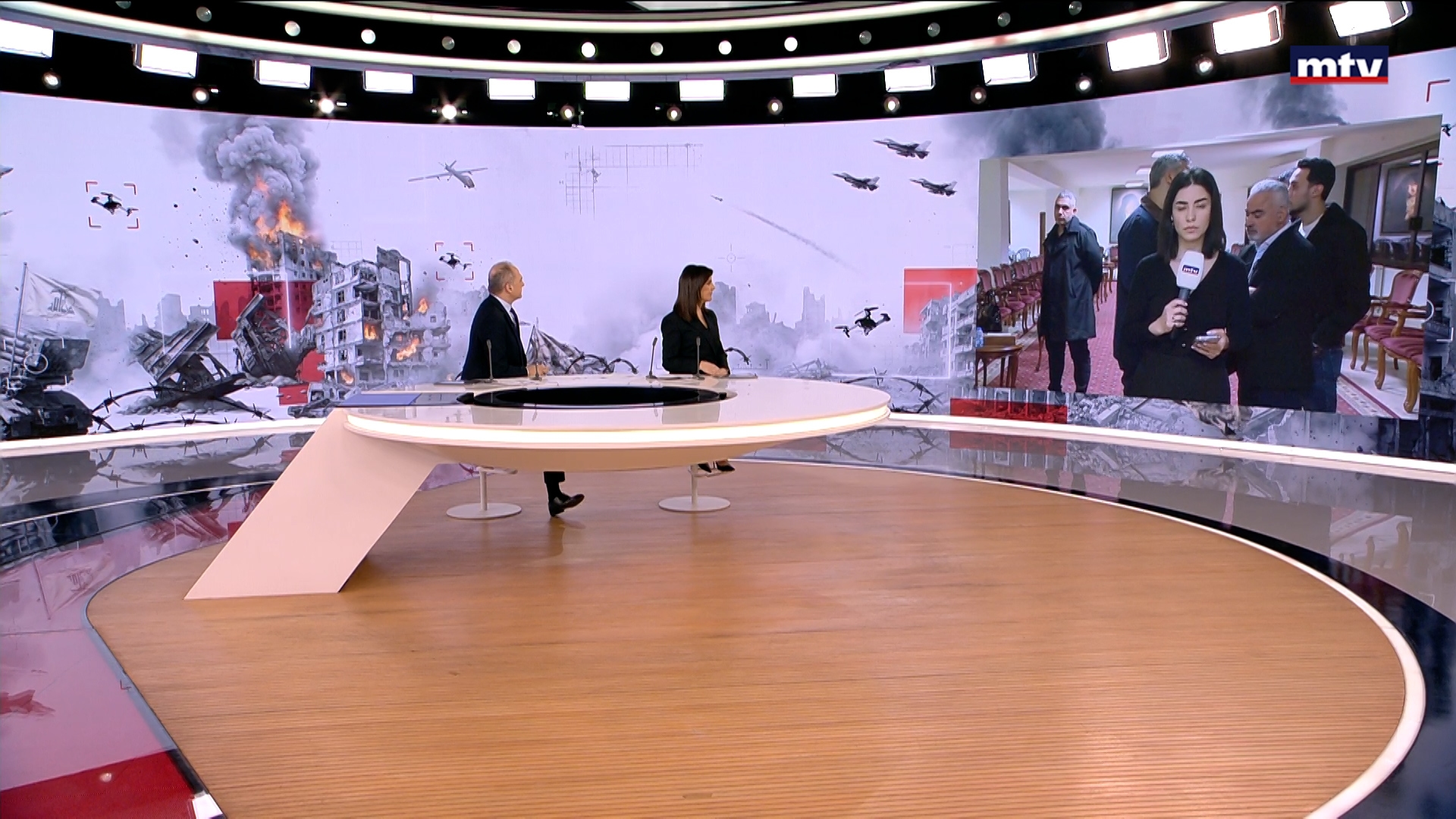 استهداف تلال عين سعادة