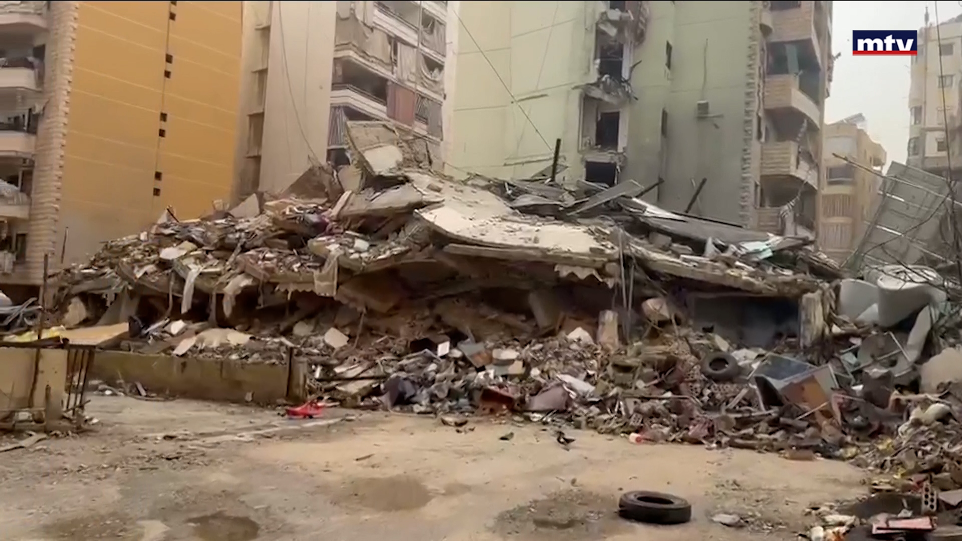 الدمار في الضاحية