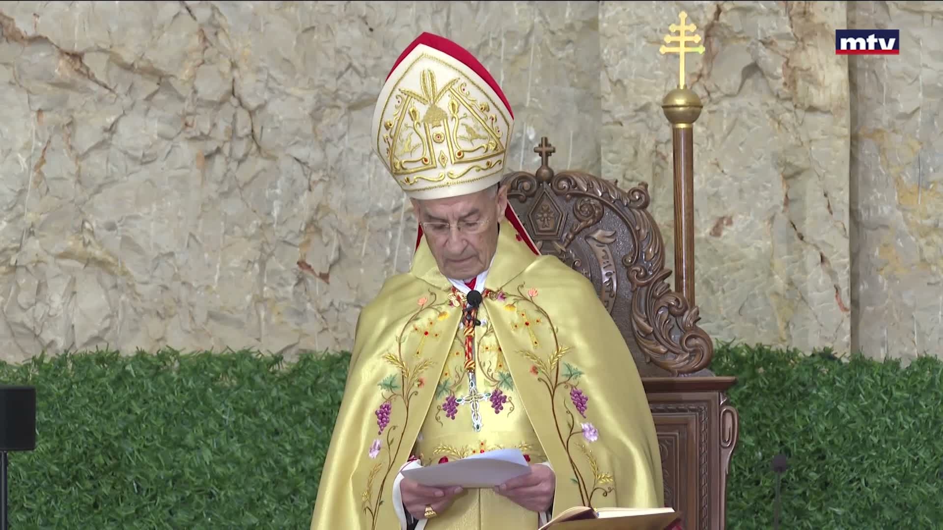 قدّاس الأحد في بكركي