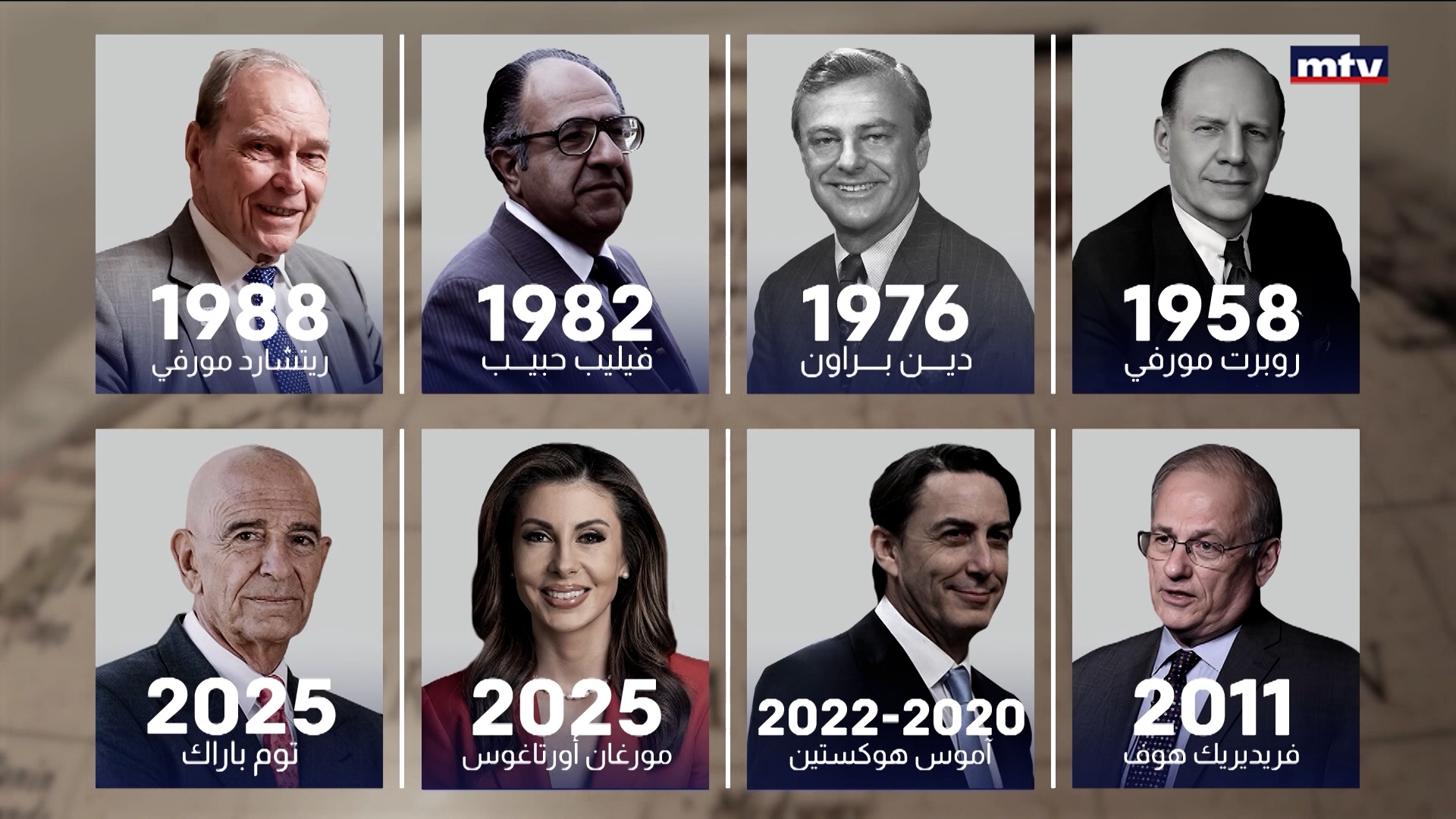 الموفدون الأميركيون