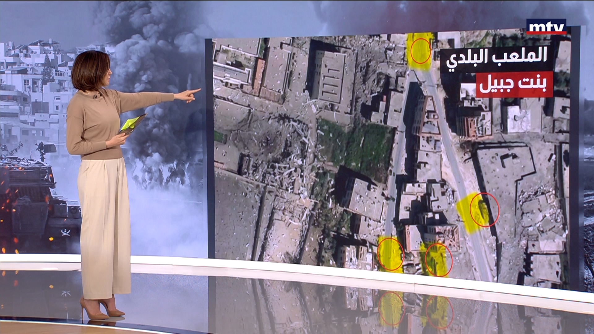 خريطة العمليات العسكرية والاشتباكات