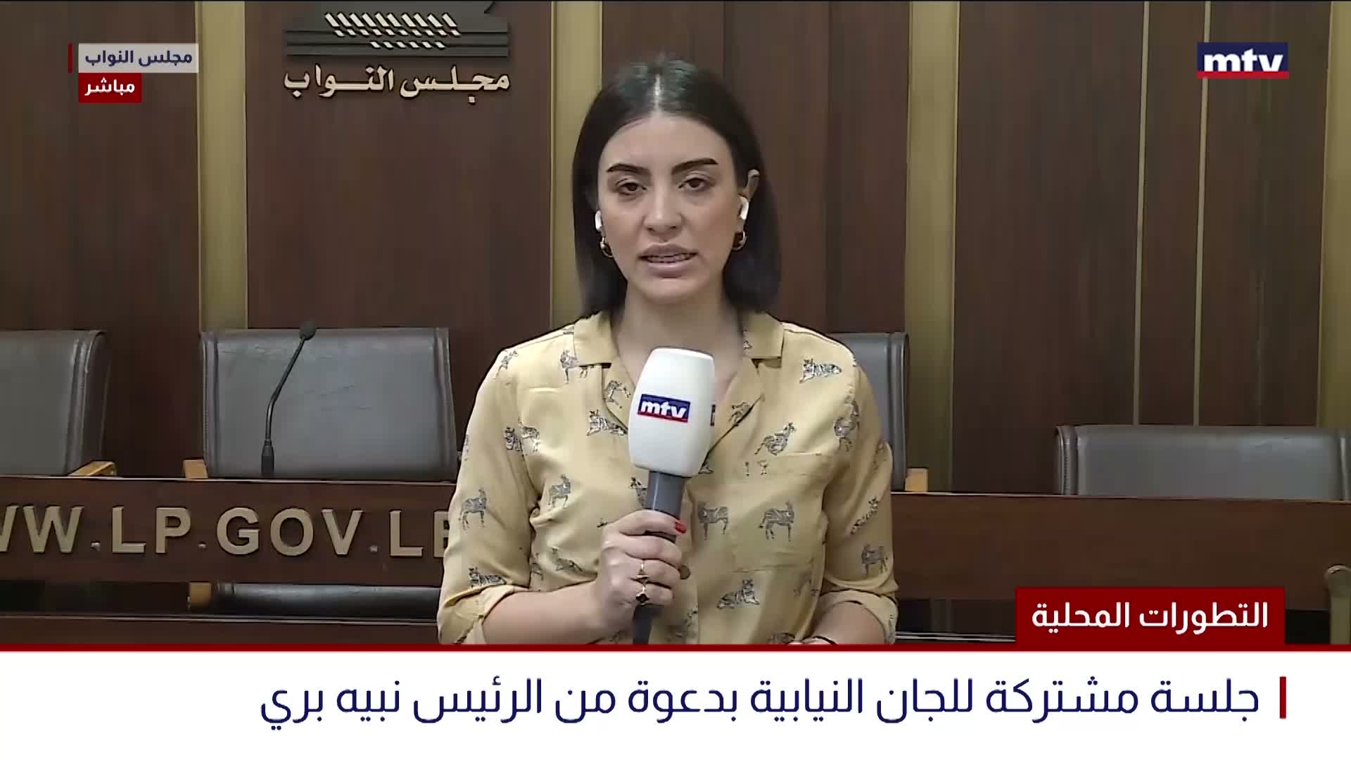 الجلسة النيابية