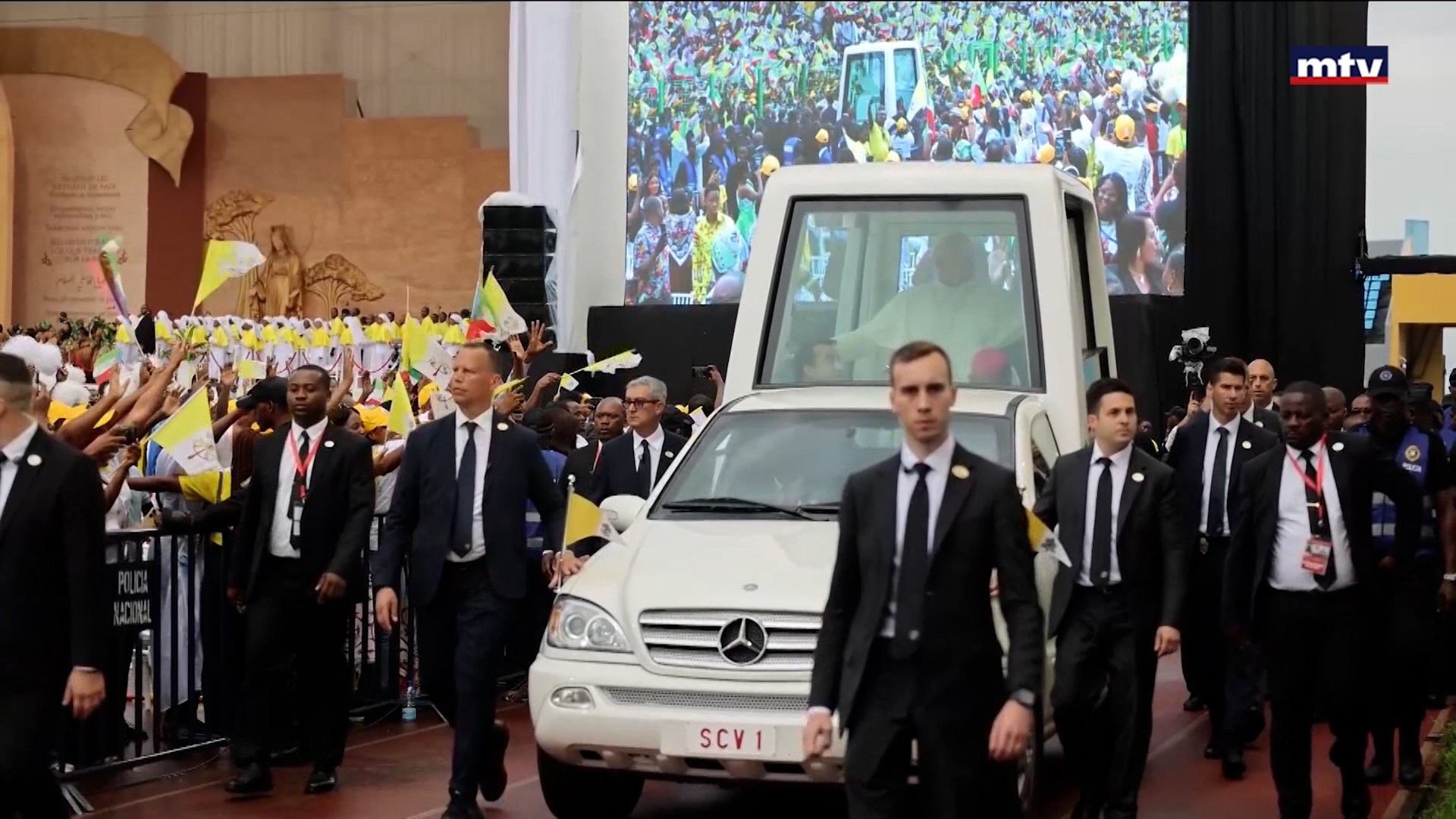 تولت تنفيذ زيارة البابا إلى غينيا Proline International