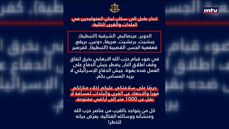 النشرة الكاملة