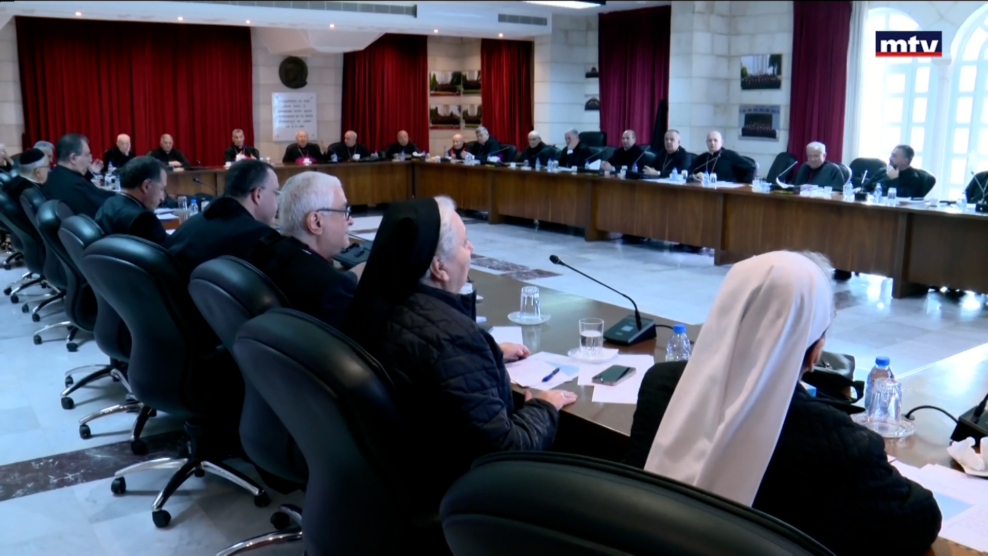 اجتماع المطارنة الموارنة في بكركي