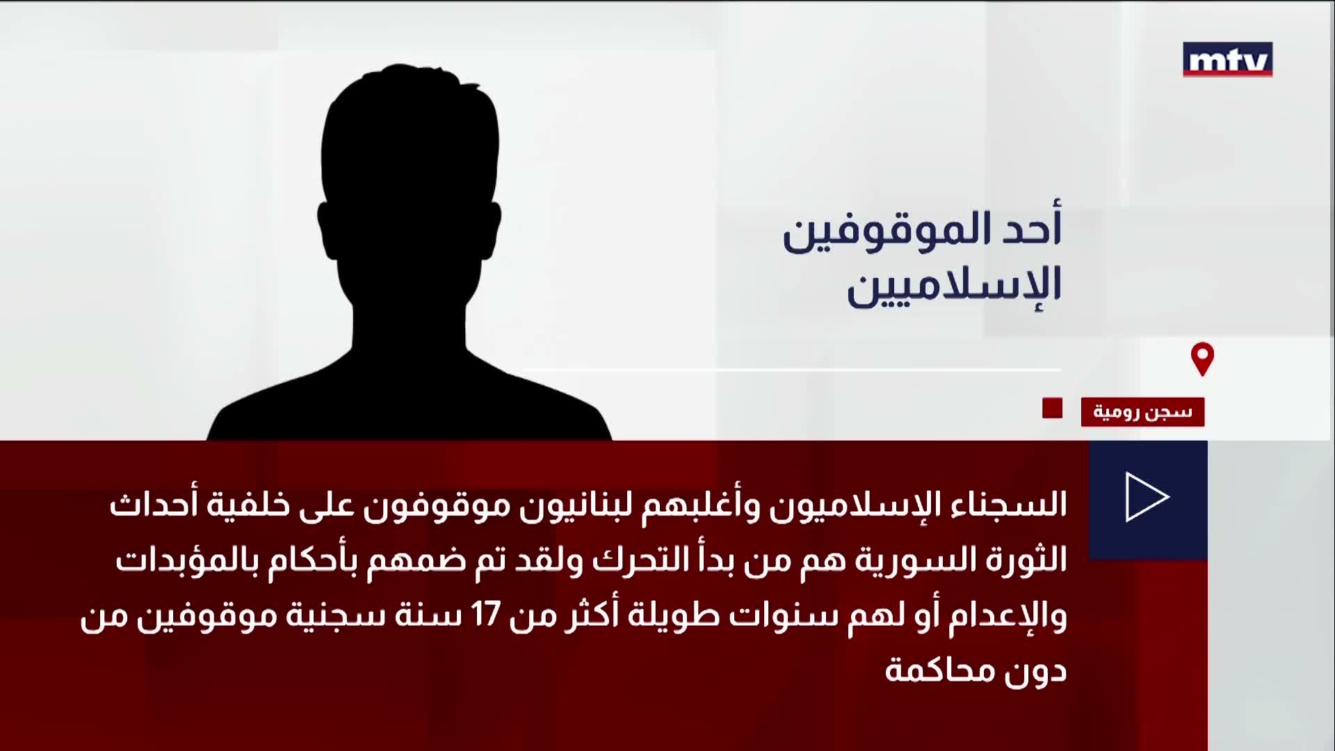 أحد الموقوفين الإسلاميين