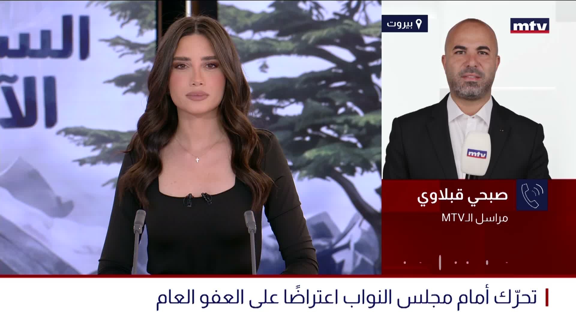 تحرّك أمام مجلس النواب اعتراضًا على العفو العام