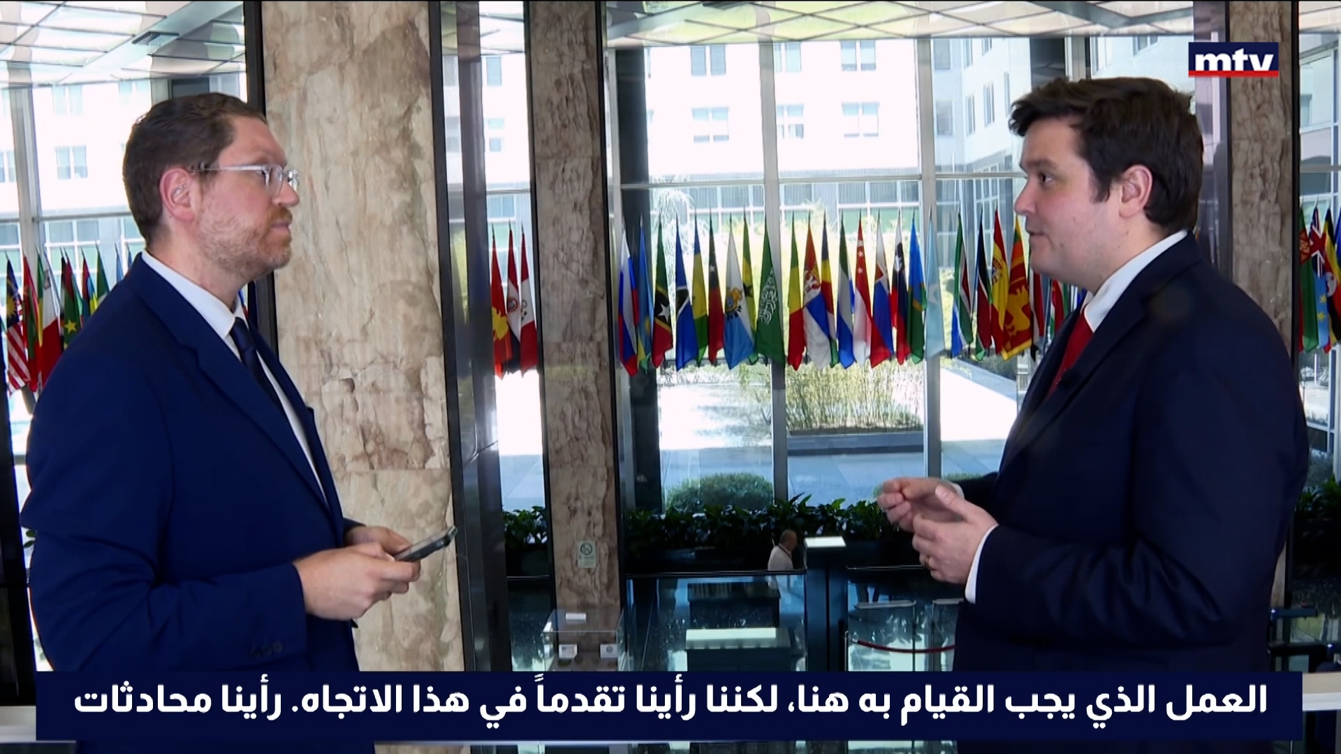 MTVفي مقابلة خاصة مع الـ