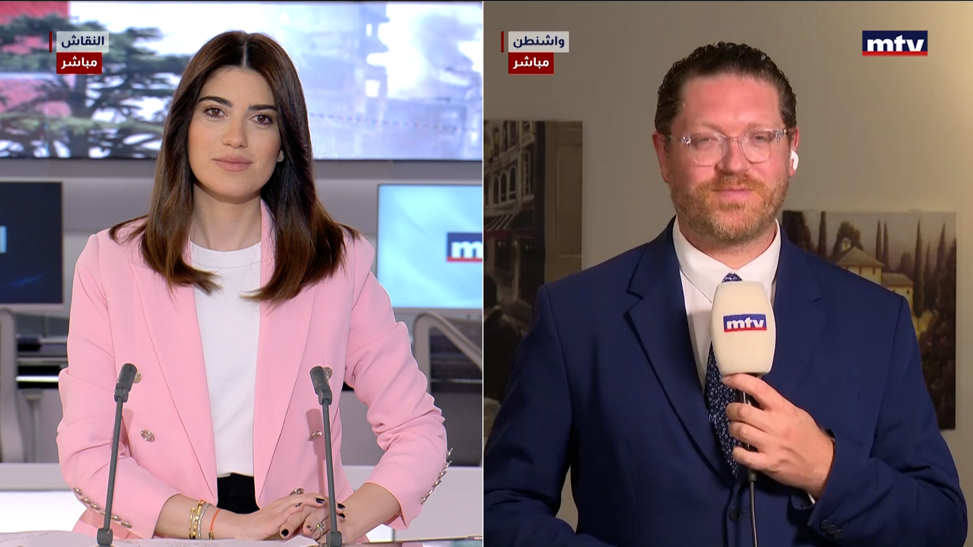 مفاوضات واشنطن وبيروت وتل أبيب