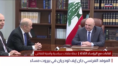 لقاءات مع الرؤساء الثلاثة