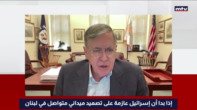 السفير الأميركي الأسبق لدى لبنان
