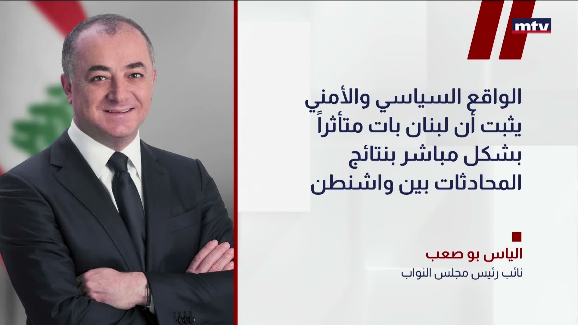 نائب رئيس مجلس النواب الياس بو صعب