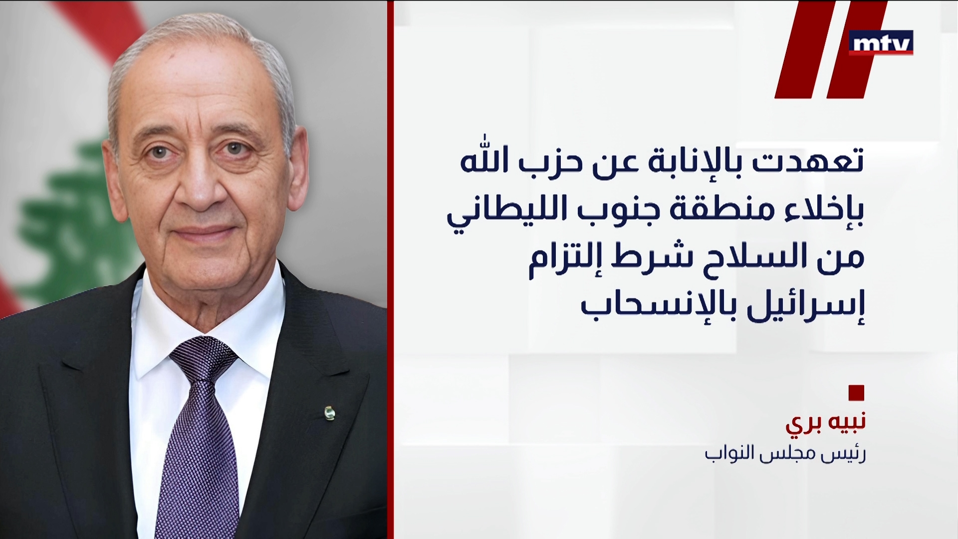 رئيس مجلس النواب نبيه بري