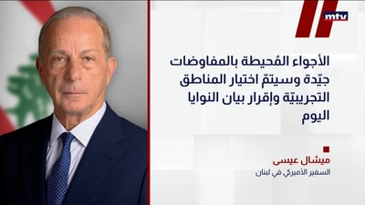 السفير الأميركي ميشال عيسى