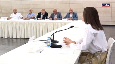 اجتماع رؤساء مراكز حزب القوّات اللبنانيّة في قضاء بشرّي