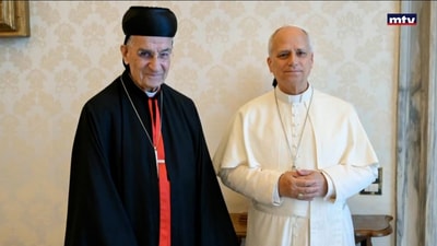 الحبر الأعظم يستقبل الراعي في الفاتيكان