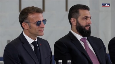 زيارة ماكرون لسوريا