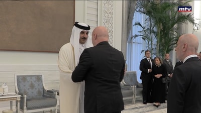 ناقلين تعازي اللبنانيين