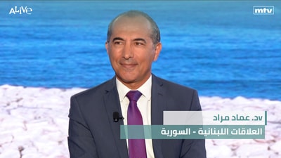 د. عماد مراد - العلاقات اللبنانية - السورية