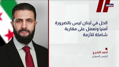 مواقف أحمد الشرع