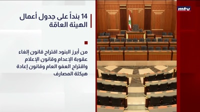 ١٤ بنداً على جدول أعمال الهيئة العامّة