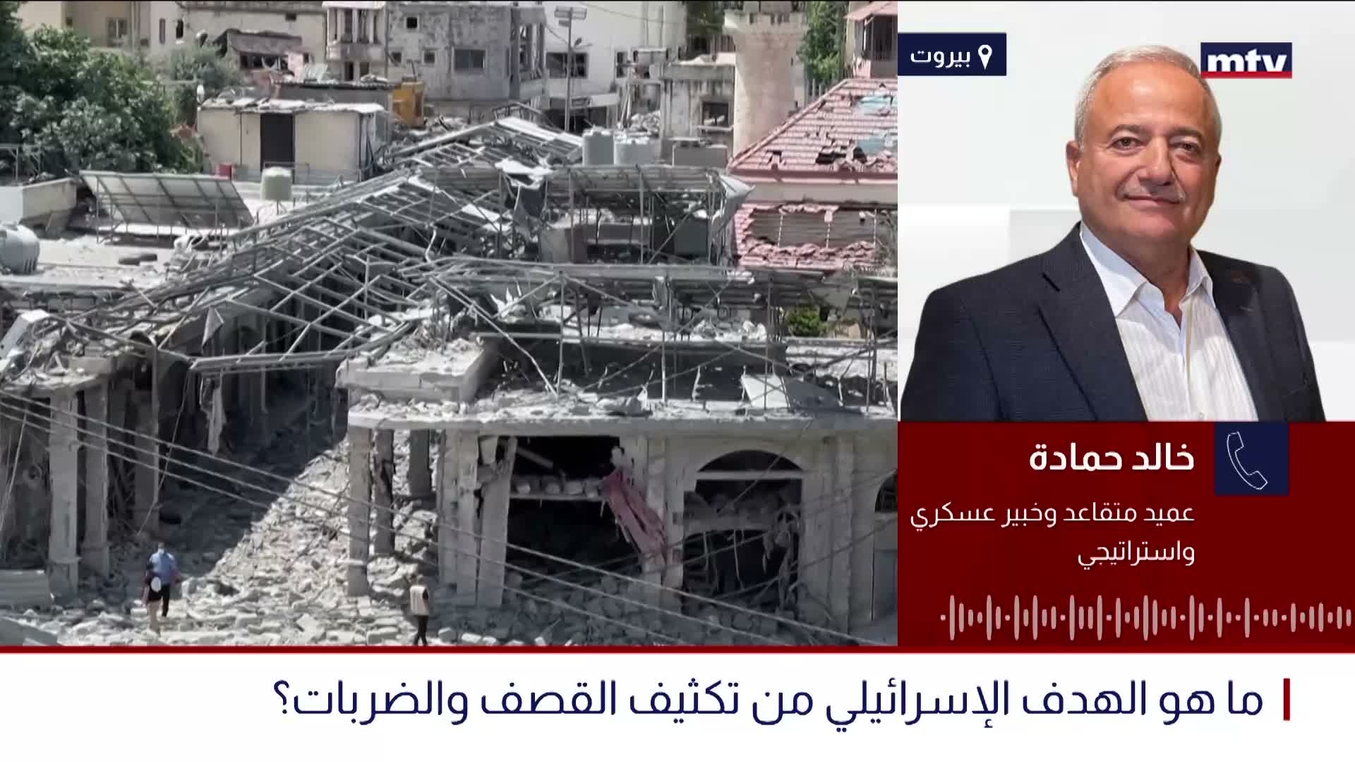 ما هو الهدف الإسرائيلي من تكثيف القصف والضربات