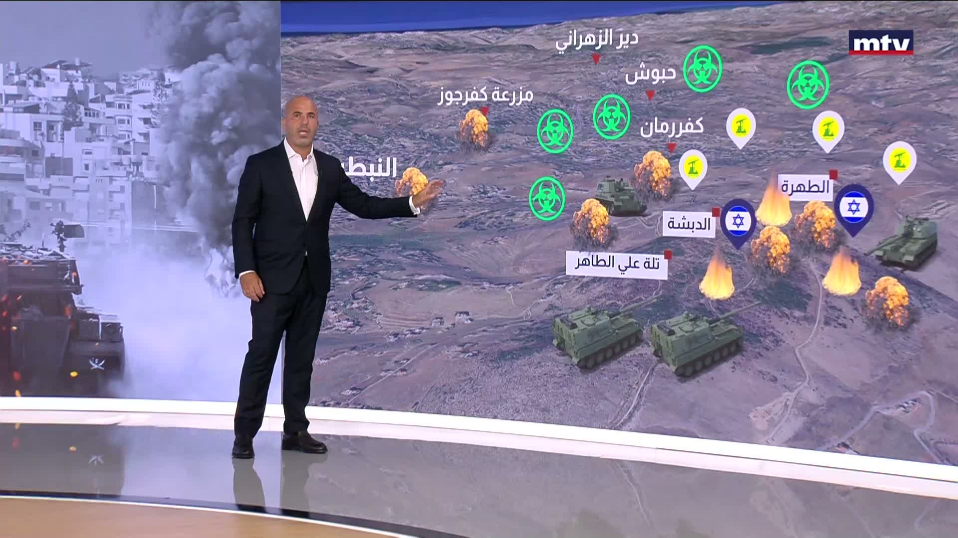 الغاراتُ الإسرائيلية تستهدف المنطقةَ المحيطةَ في علي الطاهر