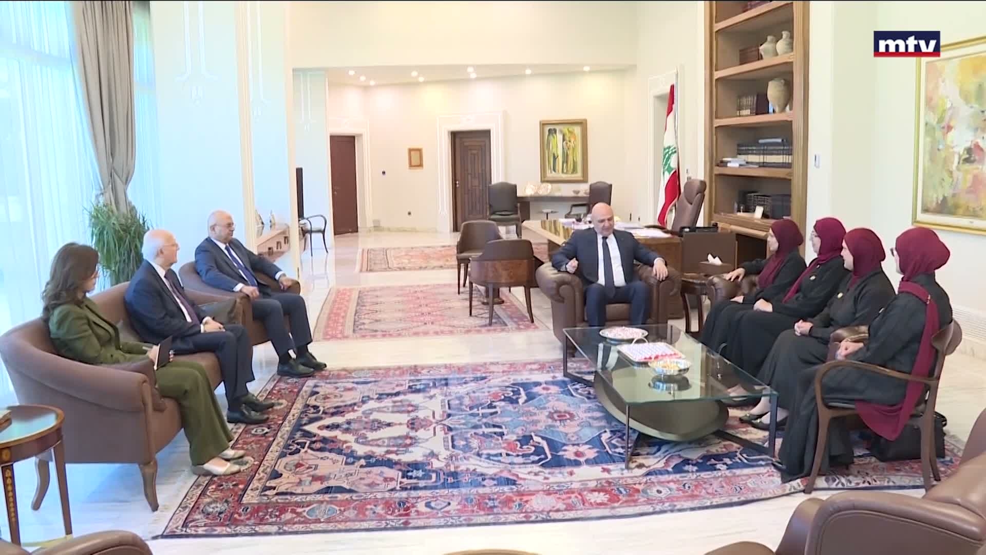 لقاءات بعبدا والملفات الأمنية والاقتصادية