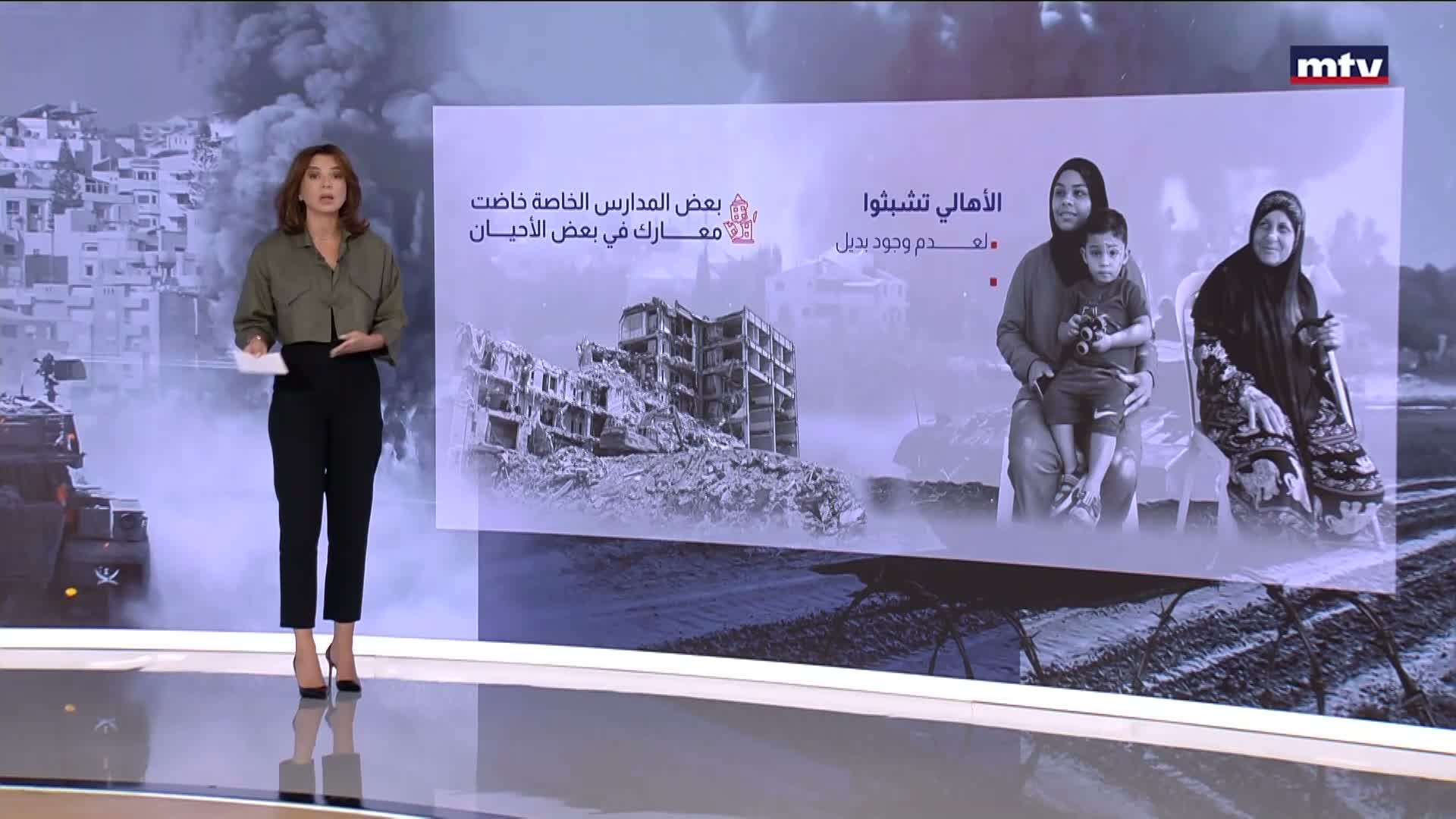 نازحو الحزب بين المدارس وضياع المأوى