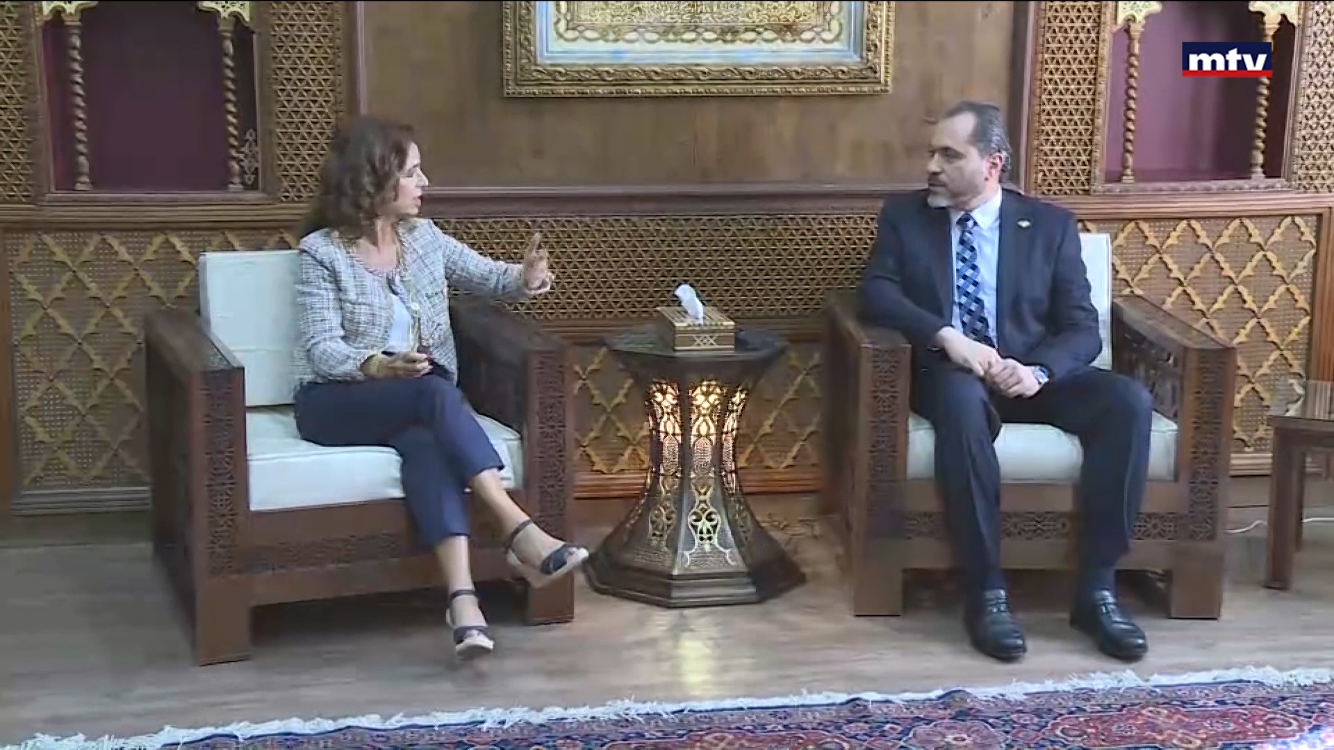 وزيرة السياحة تلتقي نظيرها السوري في دمشق