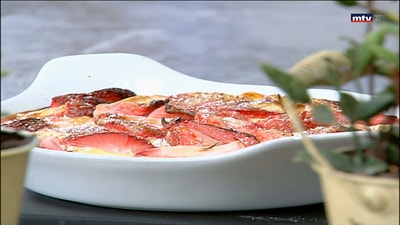 Semolina with dates