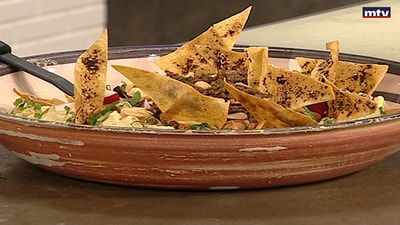 Potatoes with Meat and Tahina