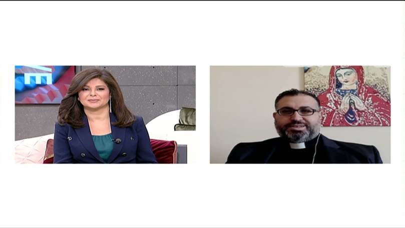 الأب انطوني قزي - مرافقة مرضى كورونا روحياً
