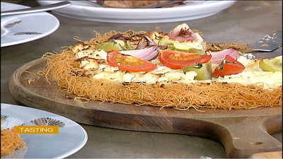 Osmaliyeh with Bulgarian cheese