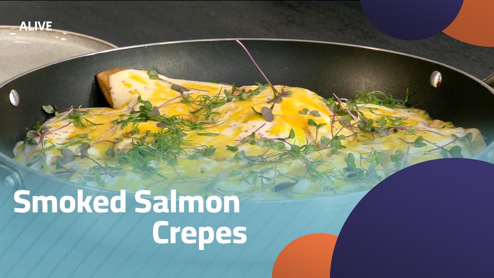 Smoked Salmon Crepes