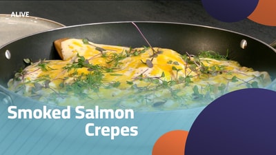 Smoked Salmon Crepes