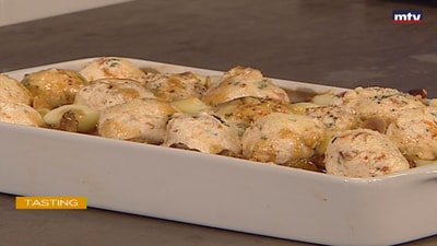 Potato with Goat Cheese