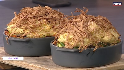 Potato soufflé