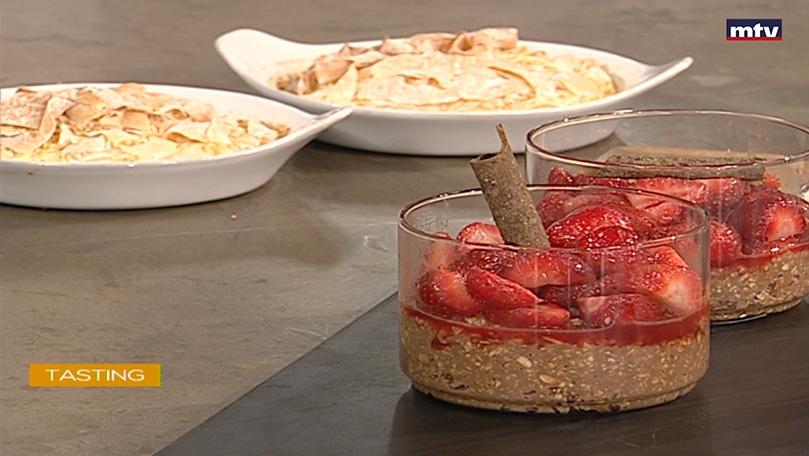 Baklava dough with feta