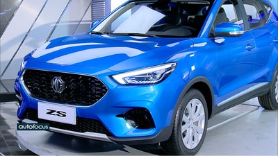 MG ZS Blue