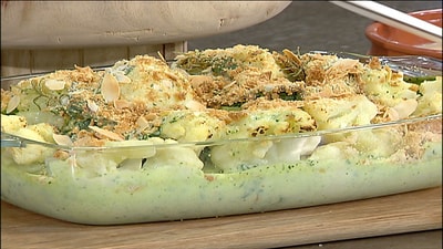 Cauliflower gratin
