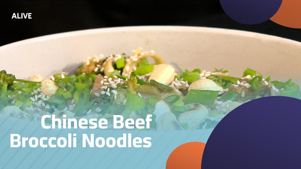 Chinese Beef Broccoli Noodles