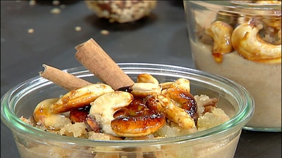 Patisserie cream with dates
