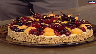 Apricot Cherry Tart