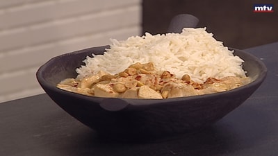Peanut butter chicken