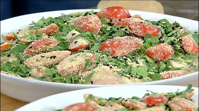 Potato and tuna gratin