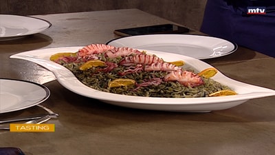 Squid Orzo