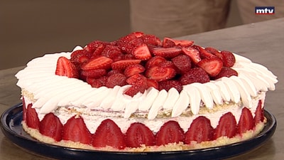 Fraisier Vanille