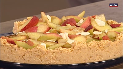 Rosemary & Peach Crumble